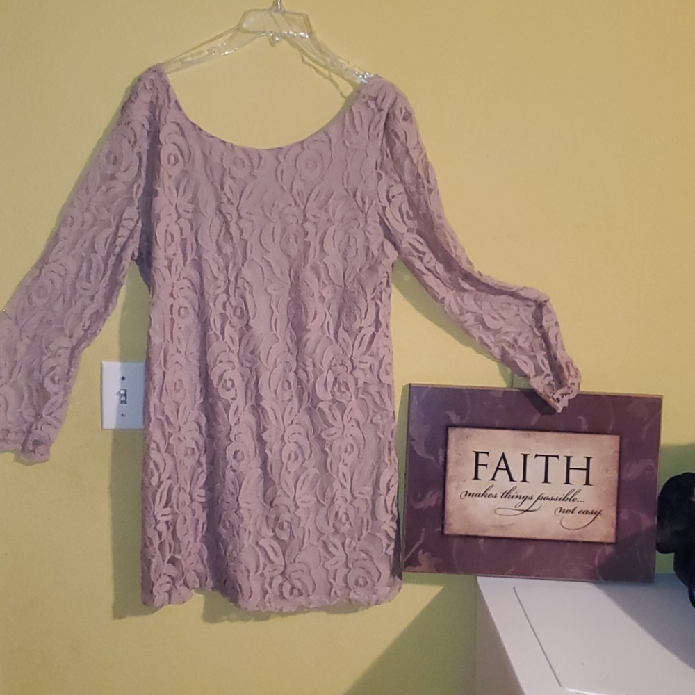 Lace party dress